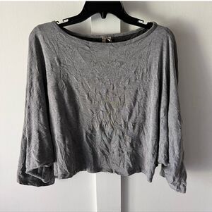 Confy USA Gray Long Sleeve Top